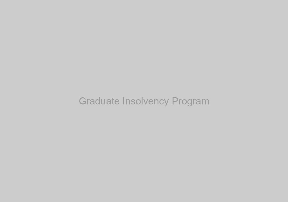 Graduate Insolvency Program